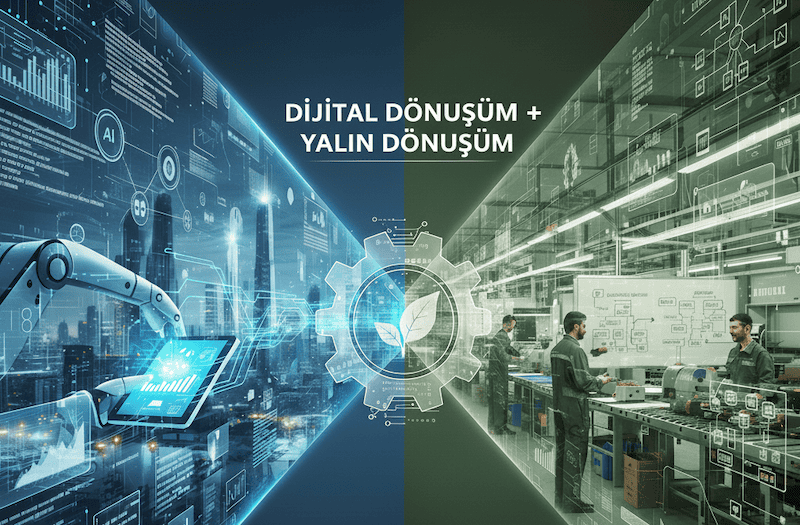 Yalın ve Dijital Dönüşüm: Rakip mi Müttefik mi? dijital donusum ve yalin donusum - Yalın ve Dijital Dönüşüm: Rakip mi Müttefik mi?