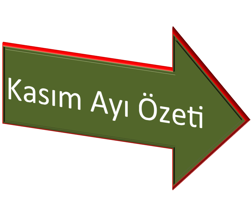 Kasım Özeti 1 kasım özeti